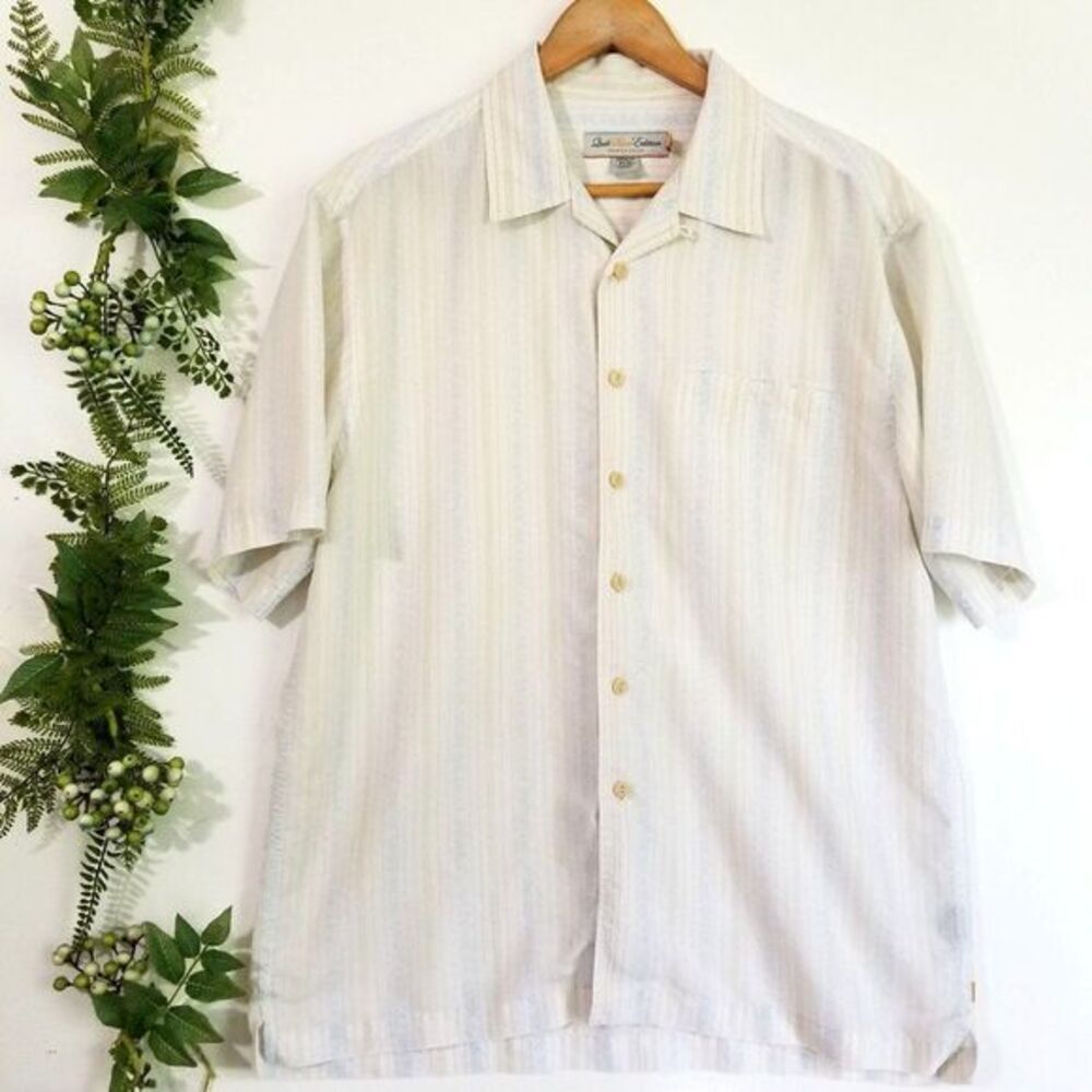 VINTAGE‎ QUIKSILVER EDITION MENS SHIRT《592》short sleeve button down